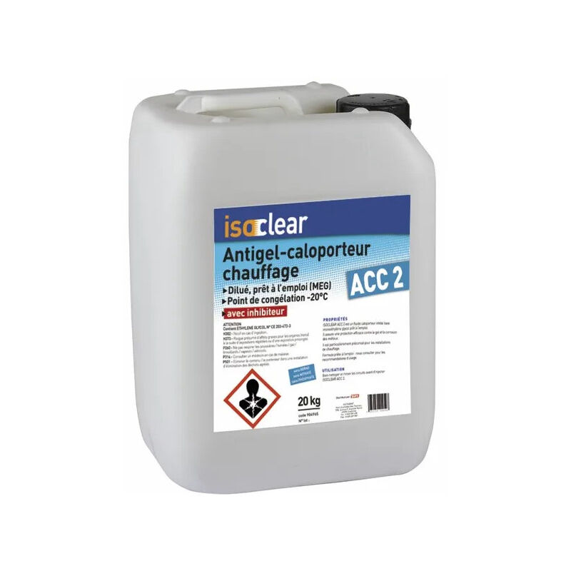 Fluide antigel caloporteur chauffage dilue 20L — free download
