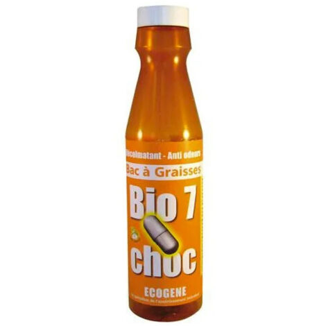 Déboucheur chimique pour bacs à graisses 375 g – Mélange d'enzymes pour dégradation totale des graisses – Élimine les mauvaises odeurs – Ab7 Industrie
