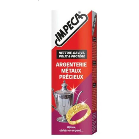 Nettoyant argenterie tube GM 100ml – Élimine rouille et corrosion – Brillance durable pour cuivre, étain, inox – Non abrasif – Impeca