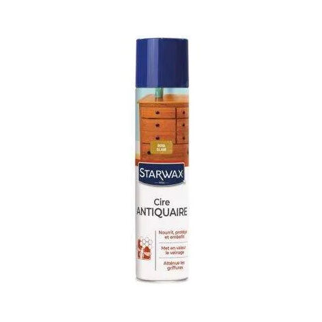 Cire Antiquaire Aerosol Bois Beige 300ml - Starwax (1/7)