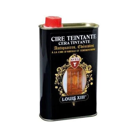 Cire liquide teintante chêne moyen 500ml – Cire d'abeille et carnauba – Brillance exceptionnelle pour bois dur – Avel - XIII 500 ML