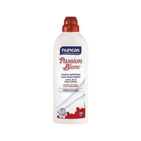 Nuncas lessive passion blanc 750ml (1/2)