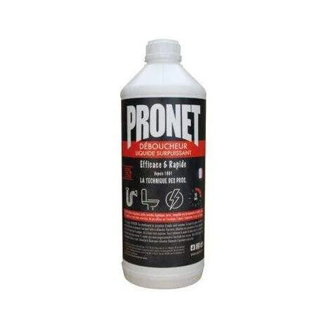Pronet déboucheur canalisations acide sulfurique 15% 1l
