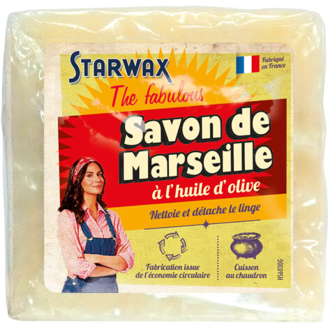 Savon de Marseille à l'huile d'olive 300g STARWAX FABULOUS