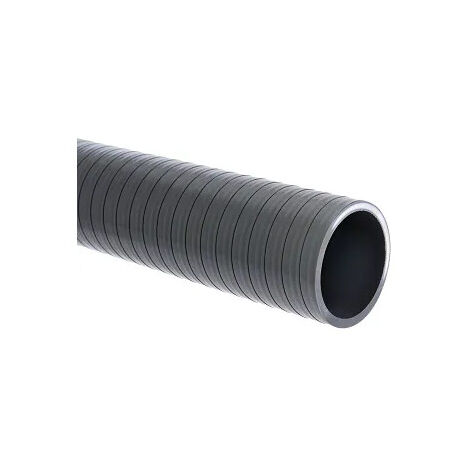 Nicoll – Tube d'évacuation PVC flexible 1m – Diamètre 32mm – Mâle-mâle à coller – Écoulement fluide pour installations sanitaires - TUFLEX32N