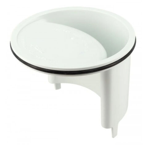 Nicoll – Cloche avec joint pour siphon de sol à carreler – Compatible SICA20B, SICA2BB, SITARV – Matériau durable pour chantiers humides (1/4)
