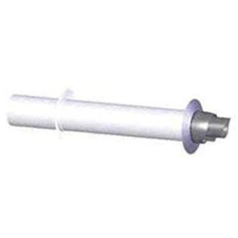 TEN – Terminal horizontal gaz 80/125 mm – Évacuation efficace des gaz – Conduit ventouse horizontal/vertical – Référence 406980