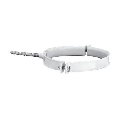 Collier alu laque blanc T.E.N diamètre 125 (1/2)