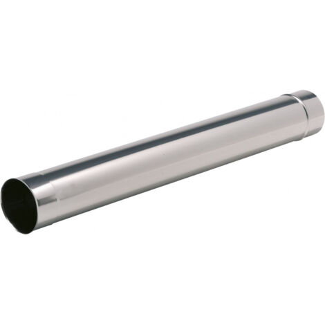 Tuyau agrafes 1m inox, diamètre 125