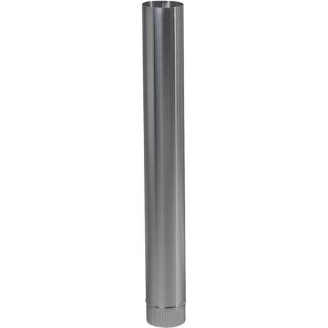 Tuyau agrafes 1m alu, diamètre 153