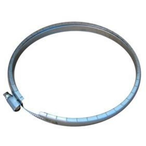 Bague à griffe inox 140x146 (entre tubage et réduction) (1/2)