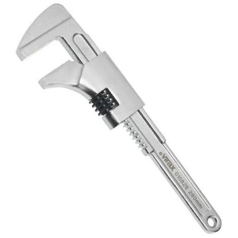Virax – Clé à crémaillère 63 mm – Acier traité – Finition meulée chromée – Ouverture large pour réglage facile – Durable et performant (1/5)