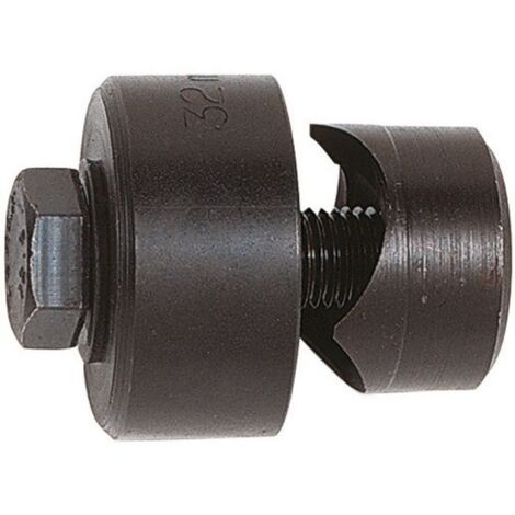 Virax – Pince emporte-pièce 32 mm – Découpe précise pour éviers inox – Pour matériaux durs – Usage professionnel