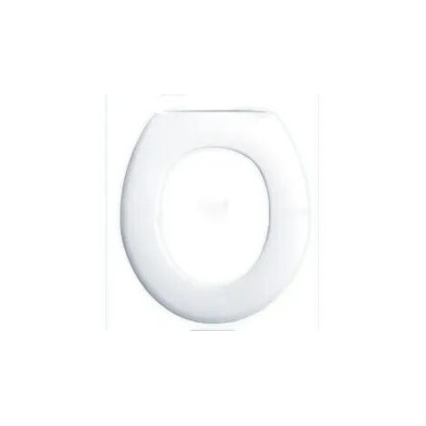 Abattant classique simple blanc (1/2)