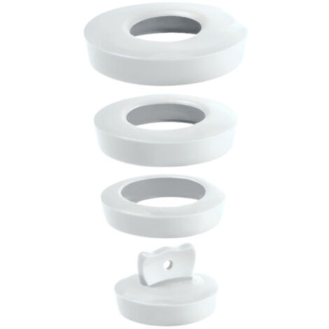 Bouchon universel multi-diamètres blanc - Wirquin PRO 39224401 (1/5)