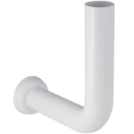 Coude de vidange de tuyau de chasse d'eau à 90 degrés d 32 mm, blanc 119610 (1/3)