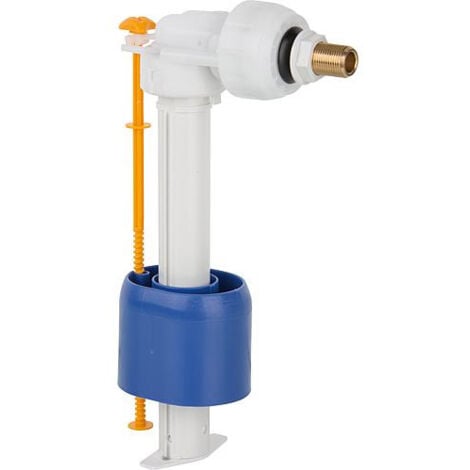 Robinet flotteur WC silencieux, alimentation horizontal 12x17
