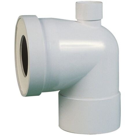 Pipe WC Courte A prise d'air Ø100mm Femelle REGIPLAST PCA (1/5)