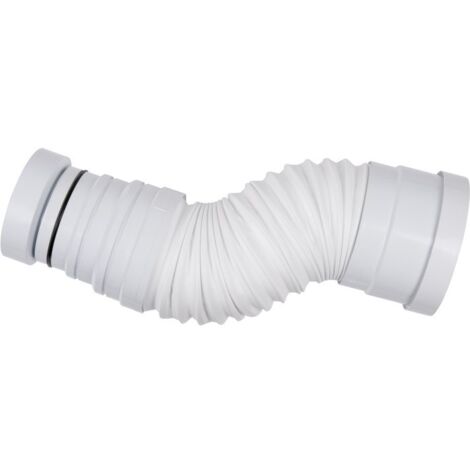 Regiplast – Pipe WC avec réduction – Longueur ajustable 250 à 550 mm – Raccord femelle-mâle – Compatible Ø 80 à 110 mm – Matériau EPDM (1/5)