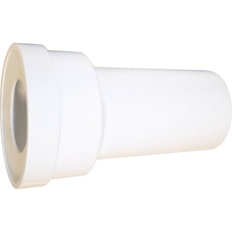 Regiplast – Manchon WC mâle diamètre 93 mm – Raccord femelle-mâle droit – PVC collable et recoupable – Joint élastomère démontable pour étanchéité (1/7)