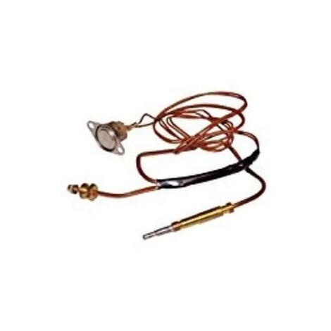 Saunier Duval – Thermocouple SRC – Embout et veilleuse de chaudière – Résistant aux hautes températures – Pour chaudières à gaz