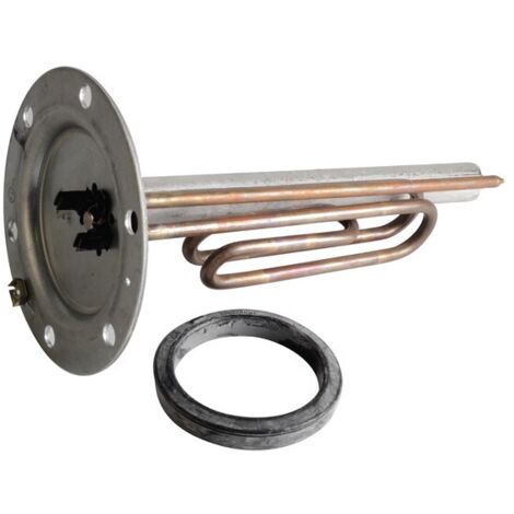 Résistance pour chauffe-eau électrique 2200W – Résistance blindée – Longueur 31,5 cm – Diamètre 15,6 cm – Compatible chauffe-eaux Atlantic