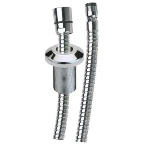 Support de table avec flexible à encastrer – Longueur ajustable 1.5m – Pour installation murale ou sur table – Compatible avec barres et pommeaux de douche – Ramon Soler