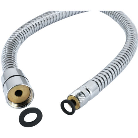 Flexible robinet mitigeur cuisine femelle 15X21, mâle 15x100, longueur 1,20 m