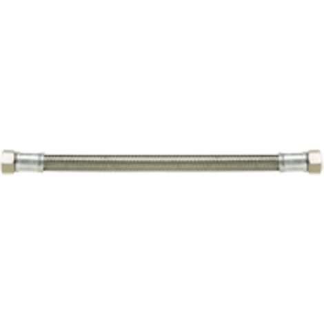 Flexible Tressé Inox STANDARD - Sanitaire/Chauffage/Clim - Tuyau Ø15-50mm - Femelle/Femelle égale 33x42 -500mm - Ø32mm
