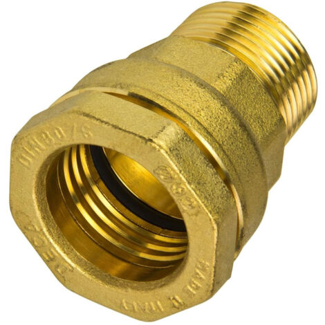 Raccord droit mâle en 40x1"1/4, 33X42