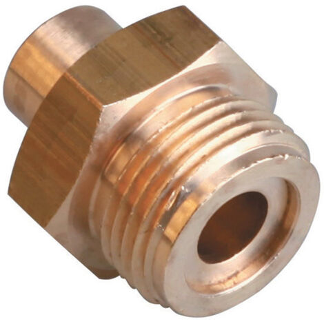Mamelon mâle 20x150 à braser sur cuivre 12 mm pour gaz butane propane (1/2)