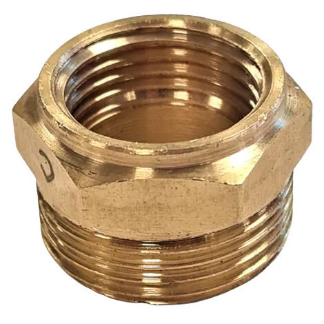 Raccord laiton hexagonal réduit - M 1'1/4 - F 1'