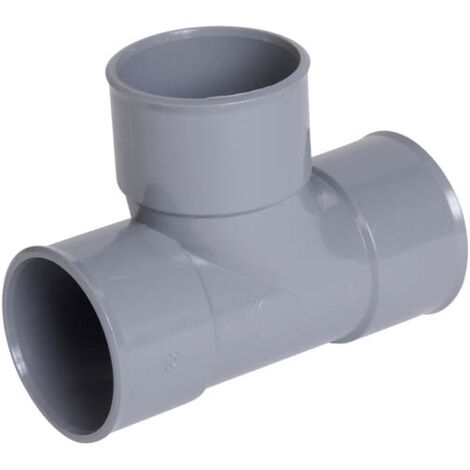 Nicoll – Raccord d'évacuation PVC femelle-femelle 87°30 – Diamètre 50 mm – Évacuation efficace des eaux usées – Soudures robustes