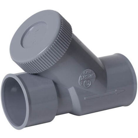Nicoll – Clapet anti-retour en PVC 40 – Filetage plomberie – Pour installations sanitaires – CASH4
