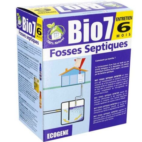 Bio 7 activateur fosses septiques entret