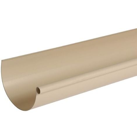 Gouttière demi rond diamètre 33, L.4m