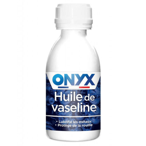 Huile de vaseline lubrifiant métaux 190 ml – Protection contre rouille – Pour petits mécanismes et moteurs – Fabrication France – Onyx