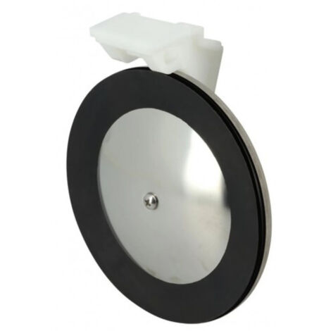 Nicoll – Clapet anti-retour CART diamètre 100/110/125 mm – Clapet inox avec joint caoutchouc – Raccord d'évacuation PVC pour installations sanitaires