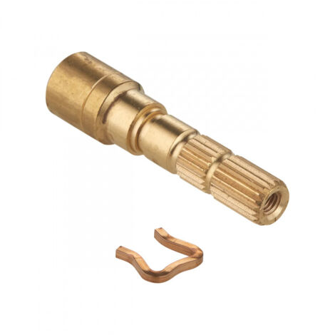 Grohe – Tige de prolongation pour têtes de robinet – Longueur 44 mm – Version PG02 chrome – Filetage plomberie pour installation facile (1/3)