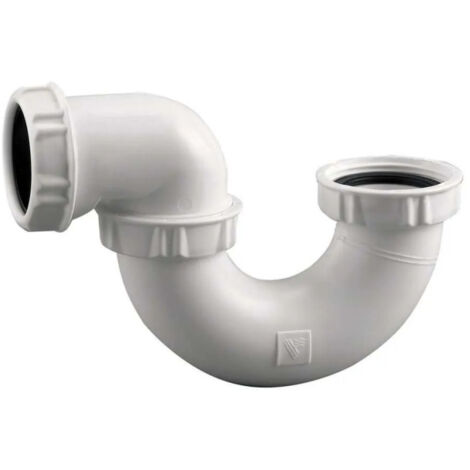Valentin – Siphon baignoire orientable Ø40mm – Débit 55 l/mn – Garde d'eau 50mm – Sortie 360° pour installation facile (1/7)
