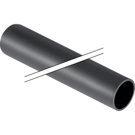 Rallonge de coude de chasse pour WC suspendus – Diamètre 45 mm – Longueur 1 m – Compatible Geberit – PE-HD pour installations durables (1/4)