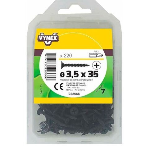 VYNEX - Vis plaque de plâtre 3.5x35 vybac 220p (1/2)