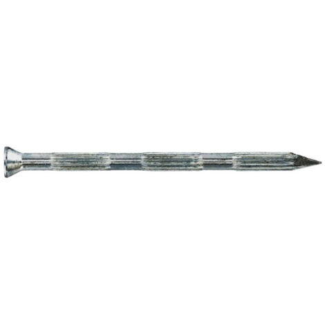 VYNEX - Pointe striée béton acier trempé 3.5x60mm 50g