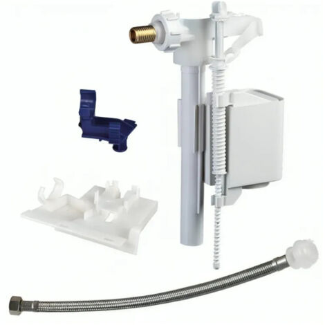 Kit De Pièces De Rechange Pour Réservoir WC Encastré Schwab 182.0400 – Compatible à Partir De 1999, Inclut Valve, Bonde, Plaque De Déclenchement