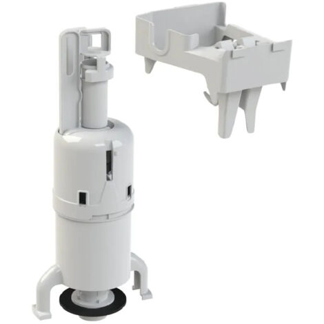 Mécanisme de chasse d'eau double débit pour réservoir WC – Compatible modèles apparents jusqu'à mi-2020 – Kit de remplacement – Wisa