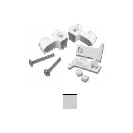Kit patins coulissement YOUNG, LUNES S Gris et Chromé (1/4)
