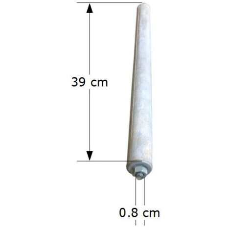 Anod M8 diamètre 26 mm Longueur 365 mm