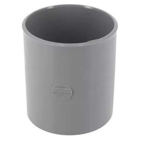 Nicoll – Raccord d'évacuation PVC femelle/femelle diamètre 80 mm – Assemblage à coller – Compatible avec tubes PVC – UM2R
