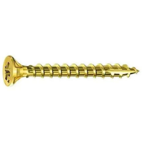 Vis rocket vybac pozidriv tête fraisée 4.5x50mm, 100 pièces.