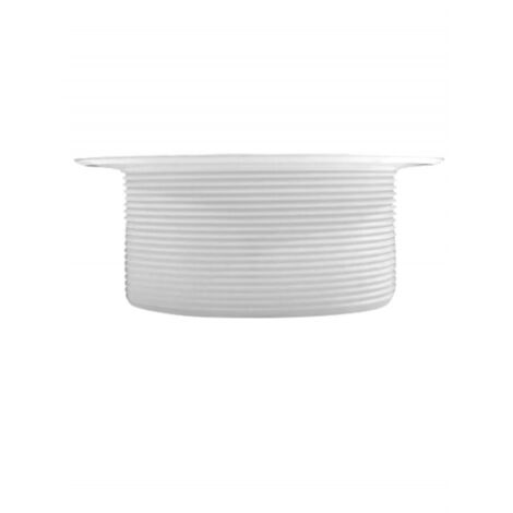Valentin – Bague filetée bonde de douche 90 mm – Diamètre extérieur 112 mm – Hauteur 43.3 mm – Connexion étanche pour installations durables